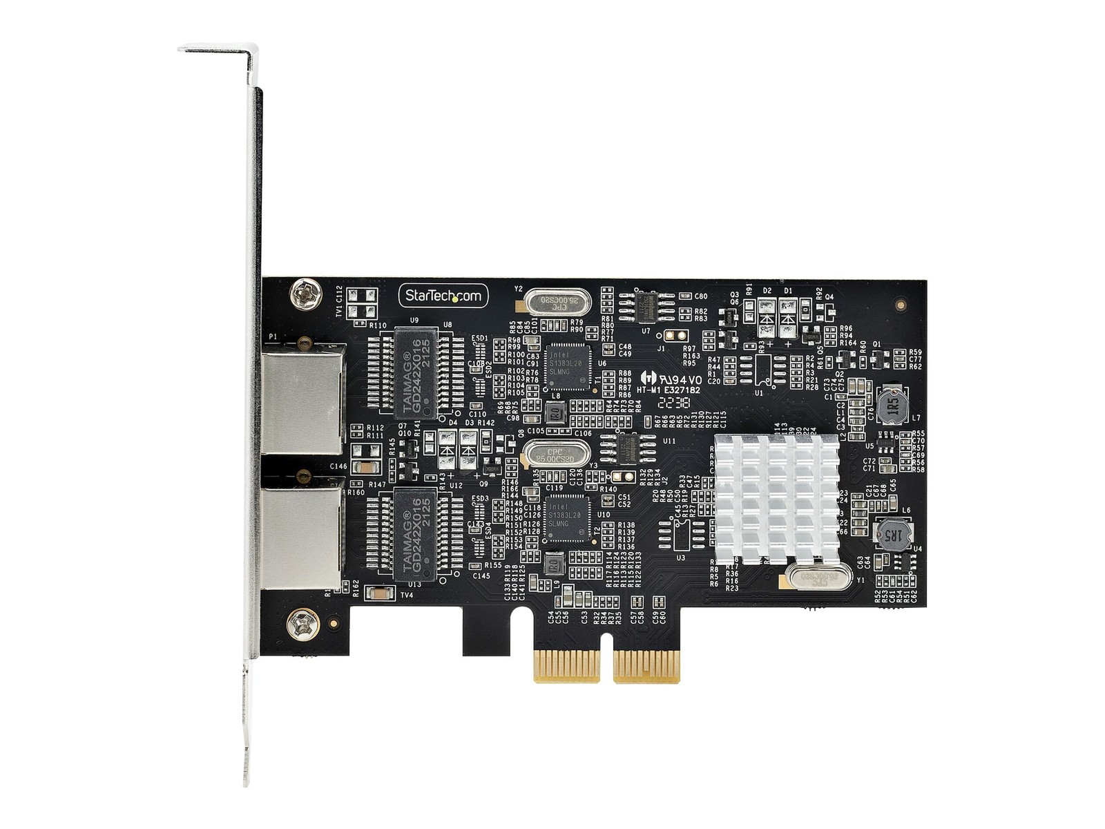 StarTechcom 2-Port Nbase-T PCIe Network Card Nic PCI-Express PR22GI-NETWORK-CARD