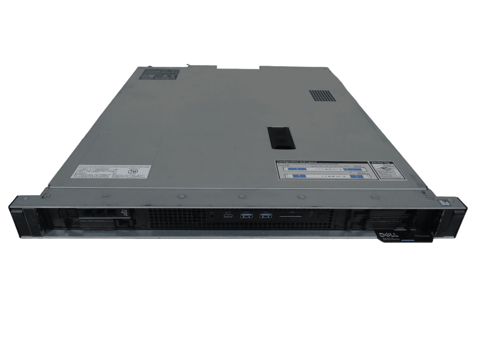 Dell Precision 3930 1U Rack Server Xeon E-2234 3.6GHz / 16gb / 2x 240GB SSD