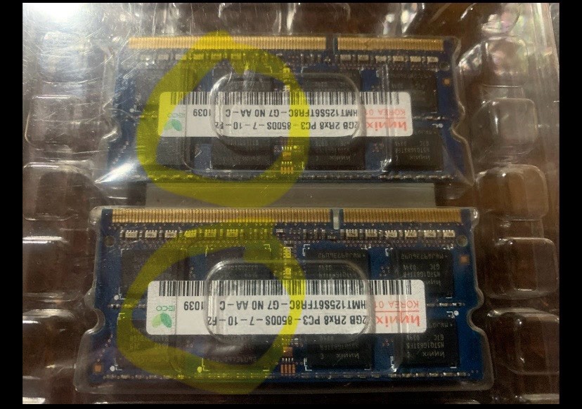 Apple Mac Compatible Memory 4GB (2GBX2) Kit Please Read Description