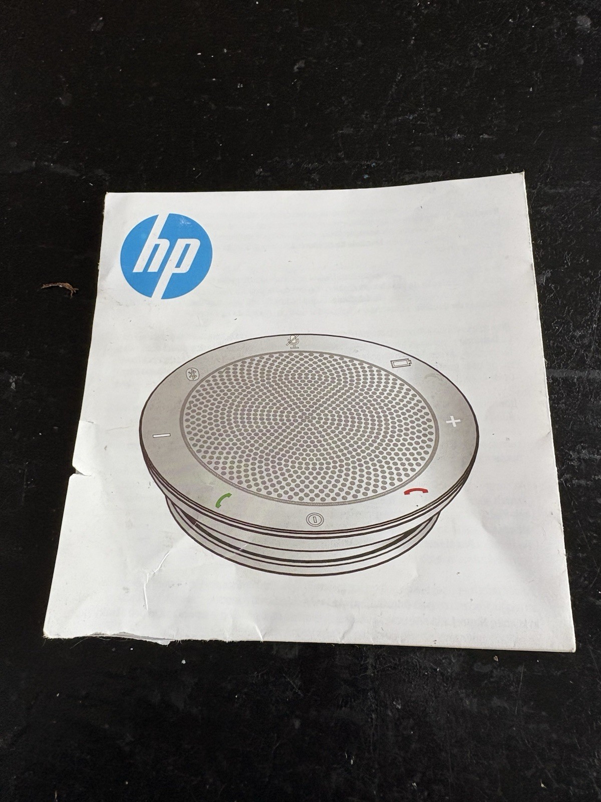 HP UC Speaker Phone Jabra SPEAK  510 MS USB/Bluetooth K7V16AA PHS002W