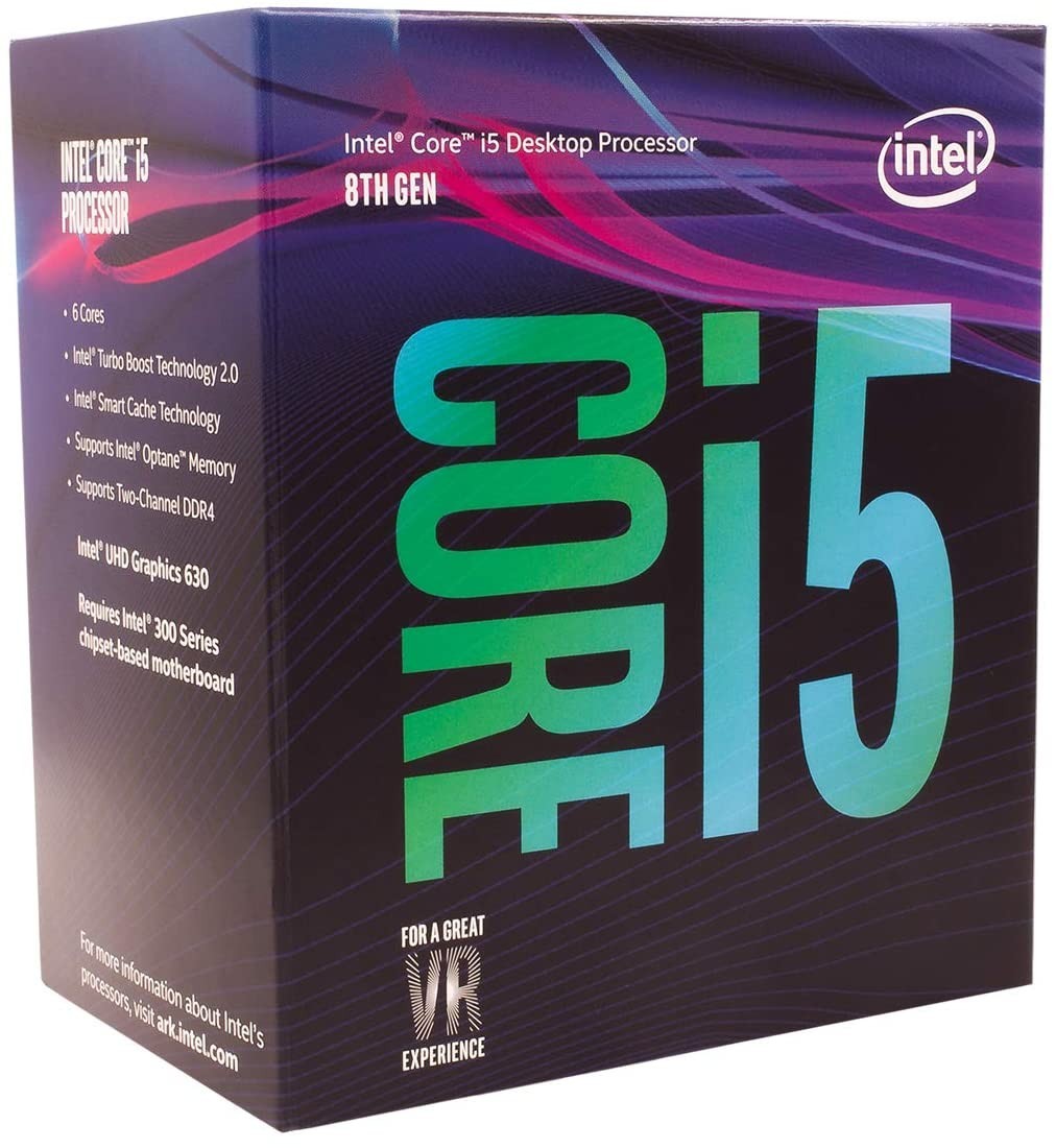 Intel Core i5-8400 Desktop Processor 2.80GHz 6 Core - BX80684I58400