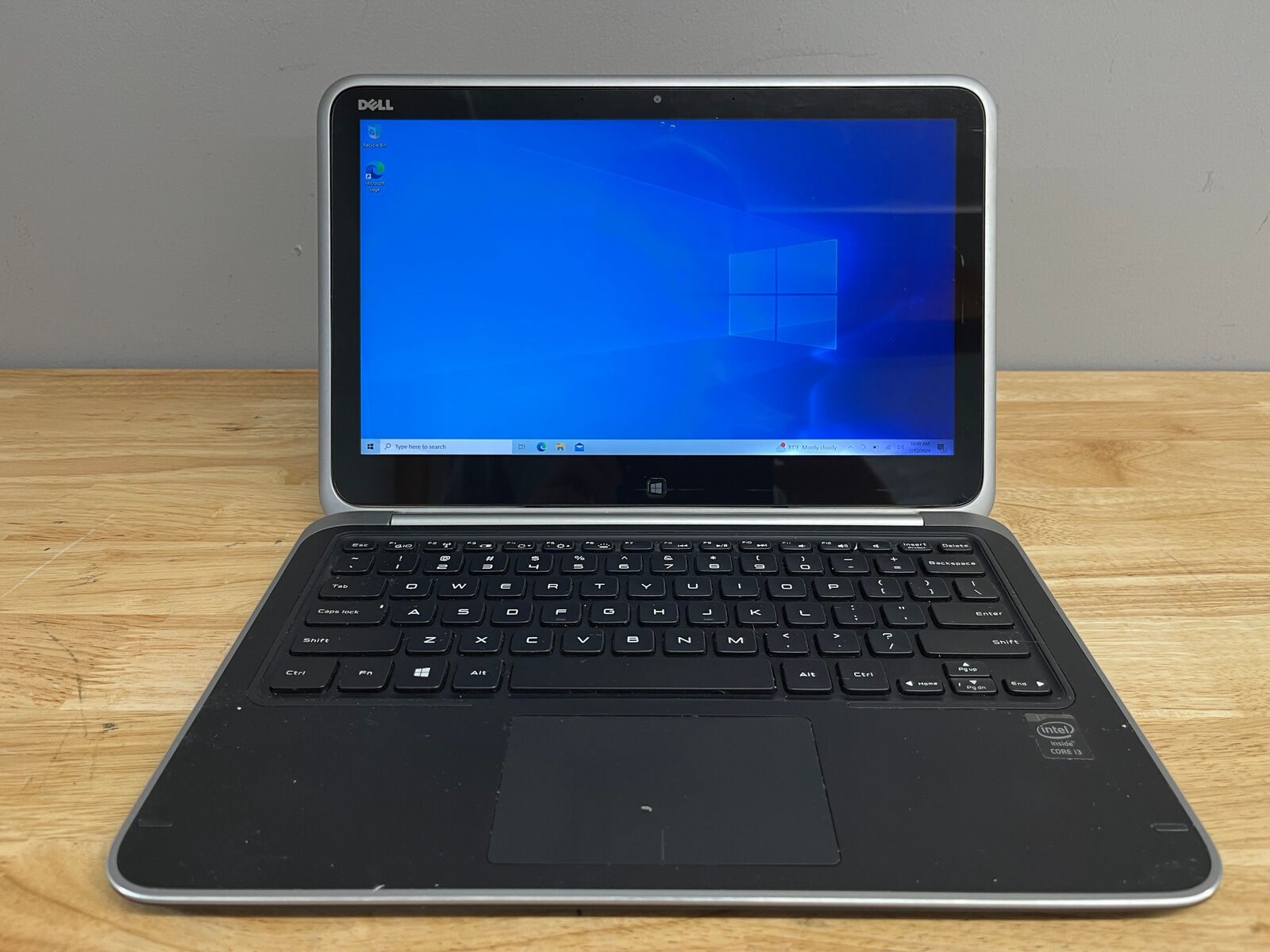 Dell XPS 12-9Q33 12.5” TOUCHSCREEN Laptop Intel Core i3, 128GB SSD, 4GB RAM, W10