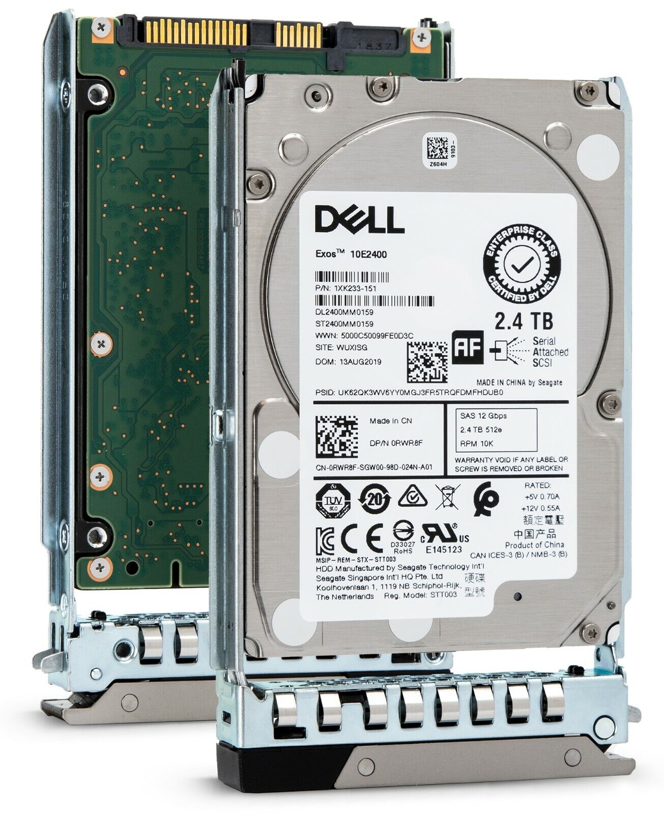 Dell 0K0N77 2.4TB 10K RPM SAS 12Gb/s 2.5