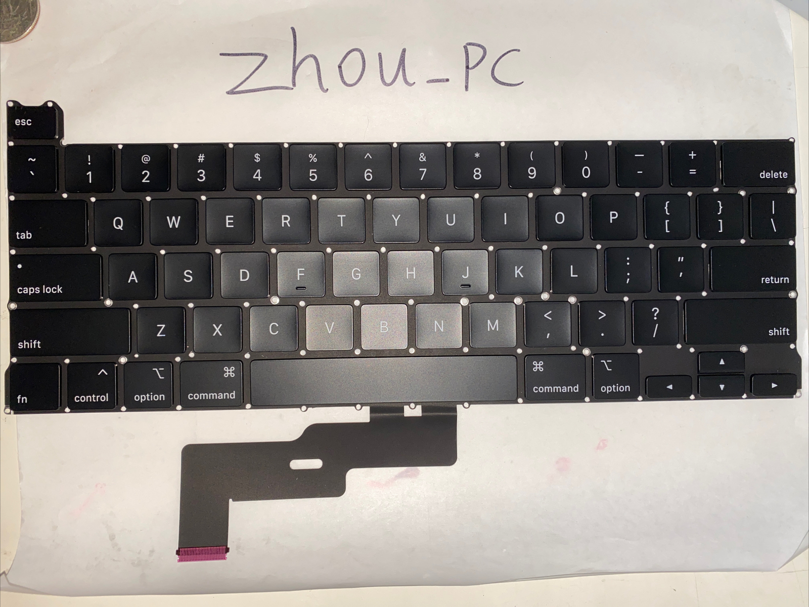Keyboard Replacement for APPLE MacBook Pro16 13" 2020 A2289 US Stock