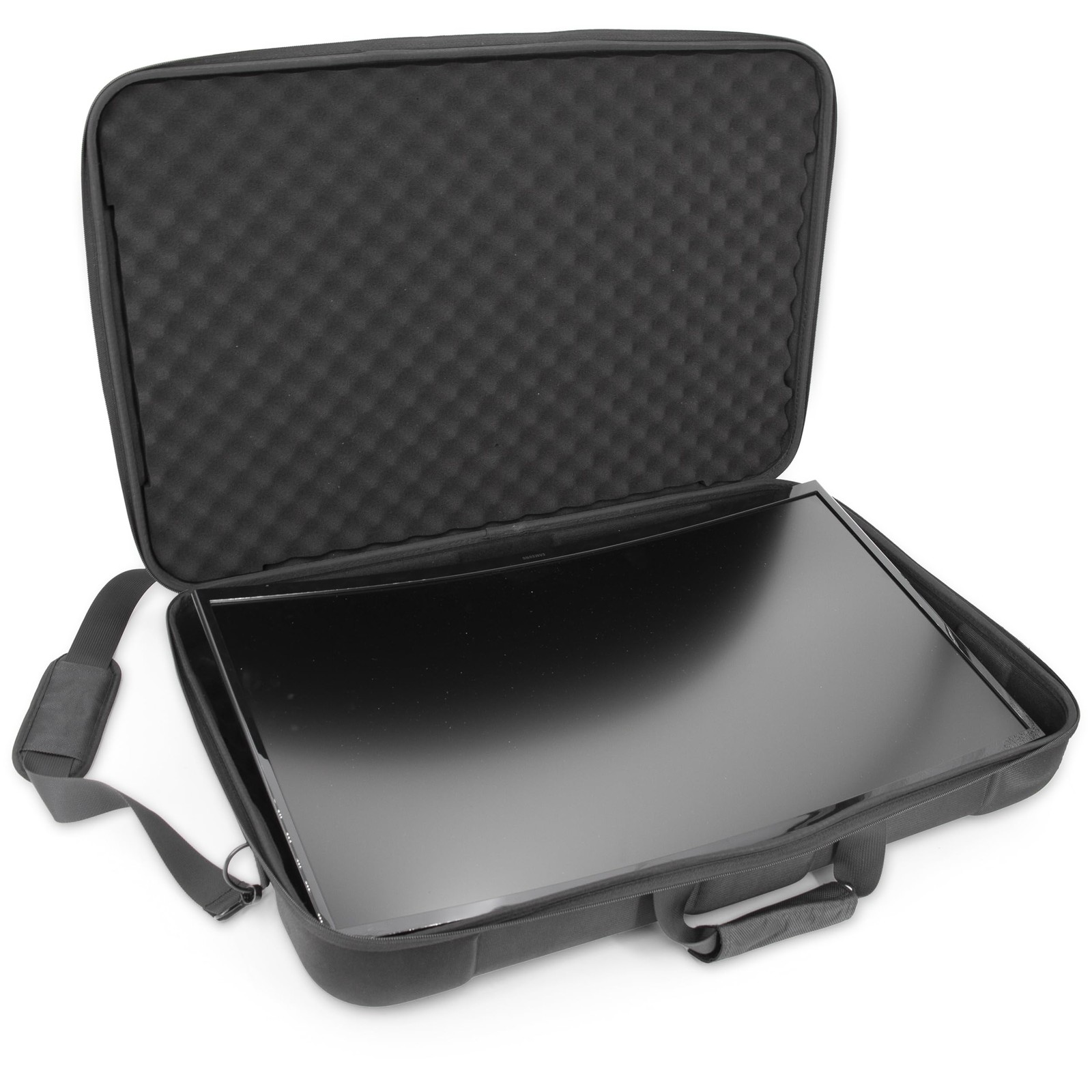 CASEMATIX Portable Monitor Case for 24-29 Inch Screens Black