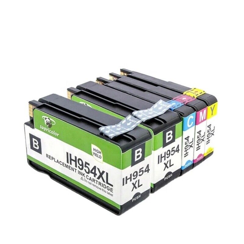 4PC HP954 954XL Compatible Ink Cartridge For HP Pro 7740 8210 8710 8720 8730