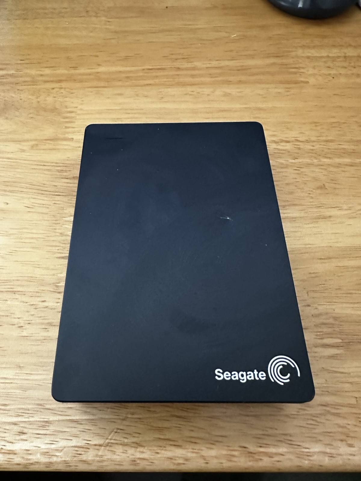 Seagate Fast HDD 4TB Portable External Hard Drive SRD00M1 USB 3.0 Black