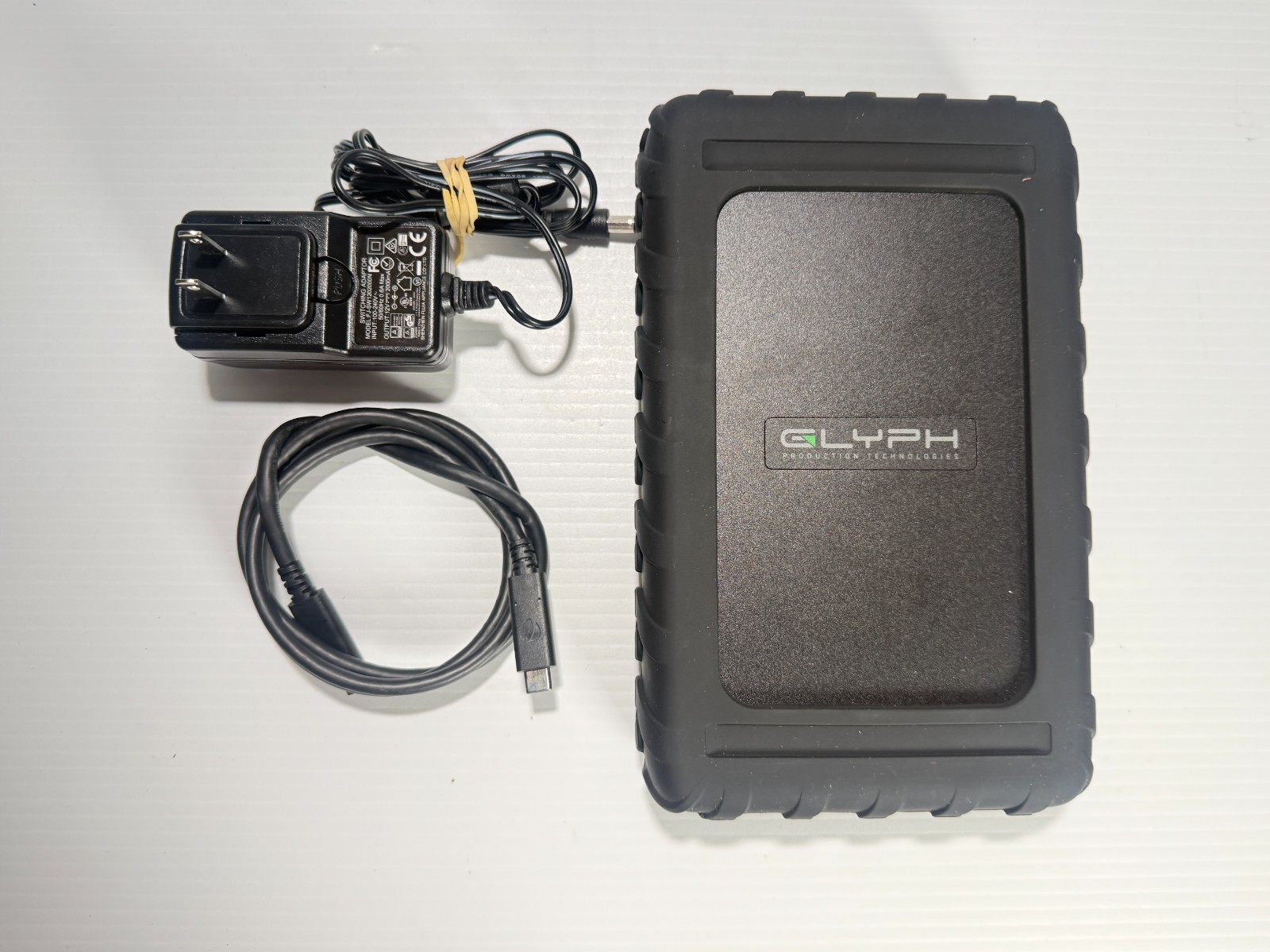 Glyph Blackbox Pro 6TB USB-C 10Gbps External Desktop HDD Tested Working Open Box