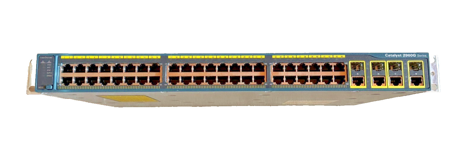 Cisco Catalyst WS-C2960G-48TC-L 48 Port Gigabit Rack Mountable Ethernet Switch