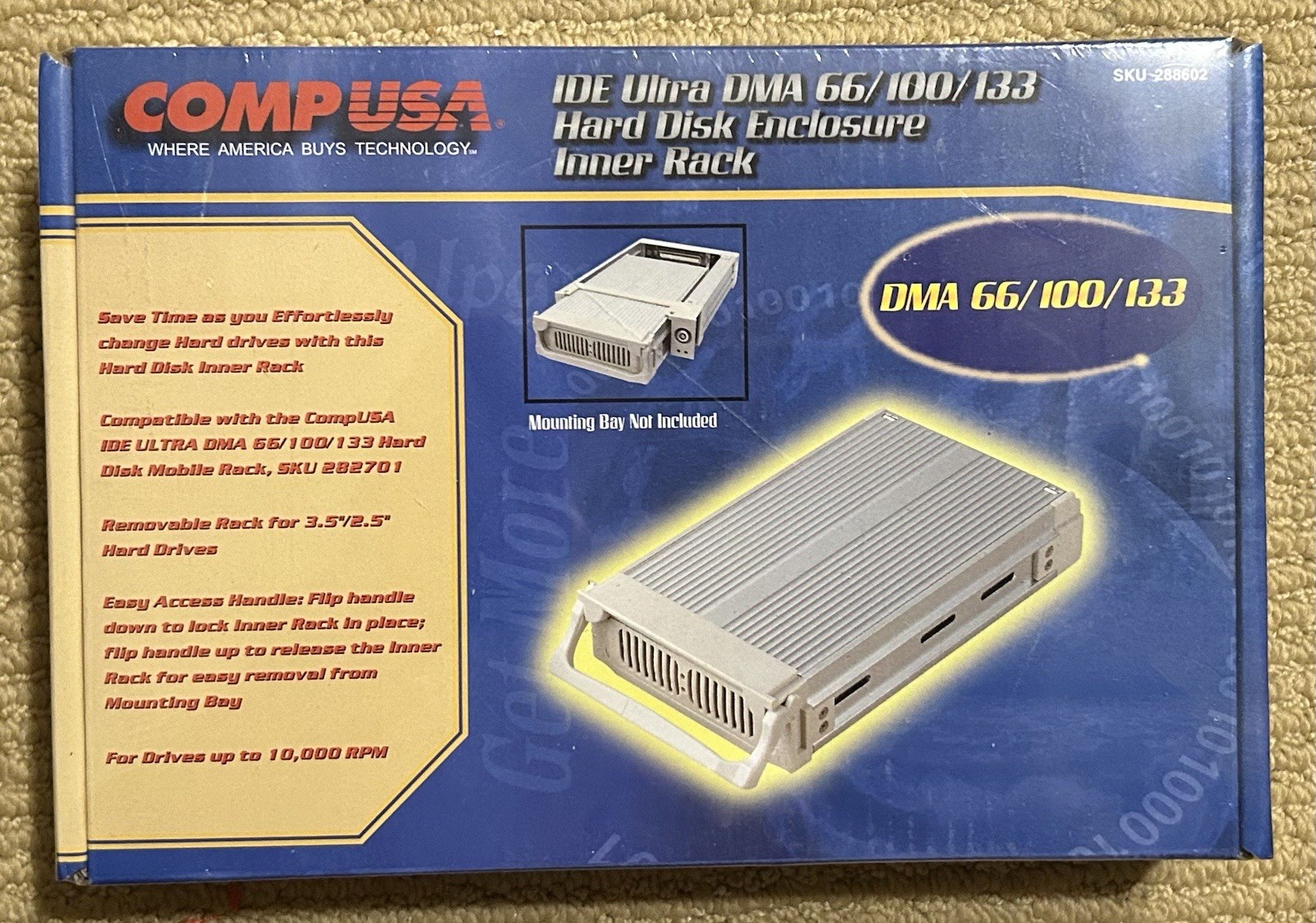 CompUSA IDE Ultra DMA 66/100/133 HDD Enclosure Inner Tray