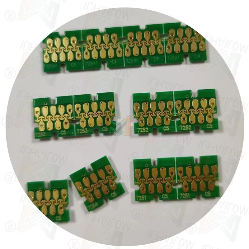 10PC White Ink Cartridge Chips for Epson F2000 F2100 F2080 F2130 F2150