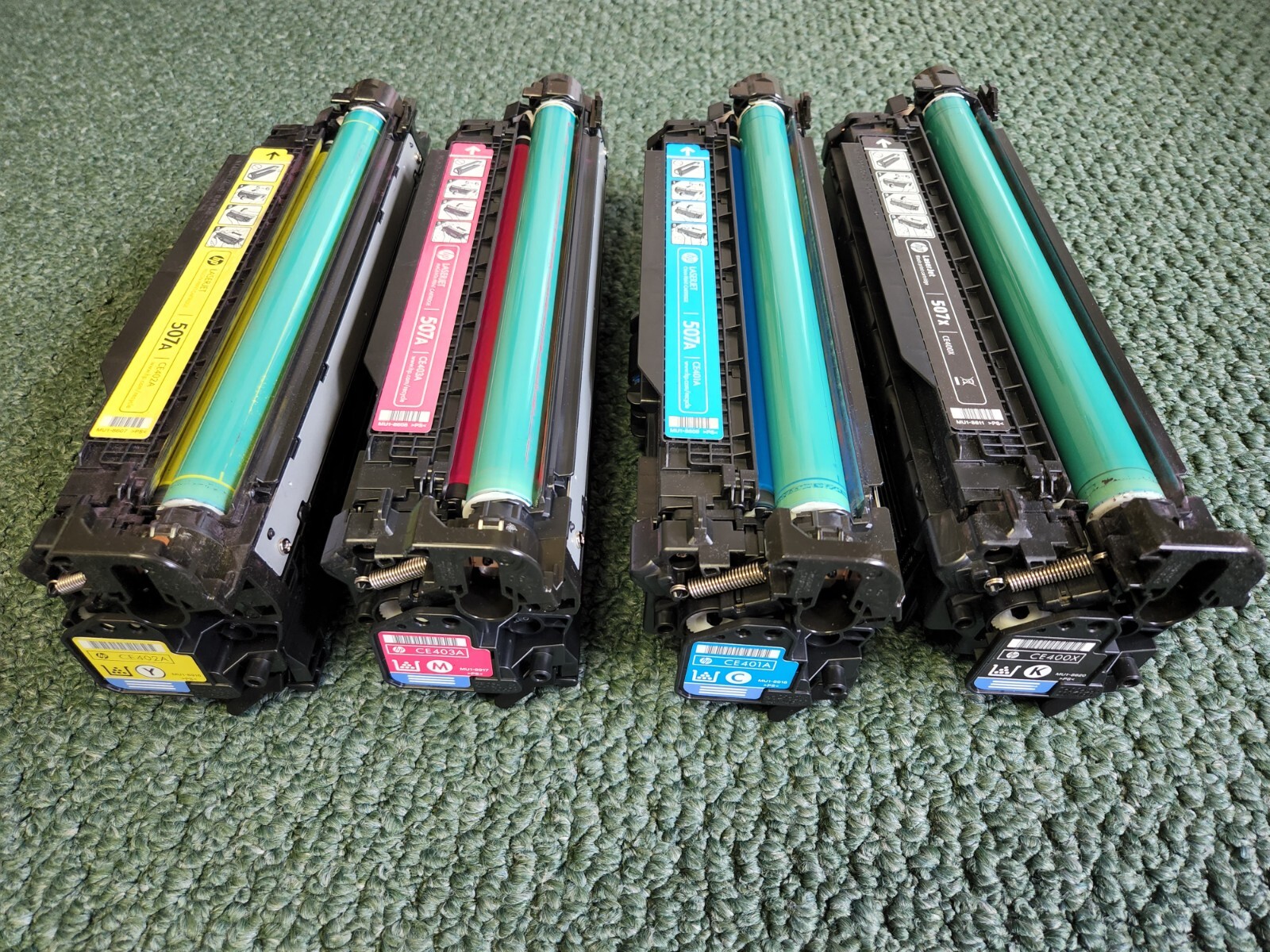 HP CE403A 507A, CE401A, CE402A, CE400X- Genuine HP - OEM - THOUSANDS OF COPIES 