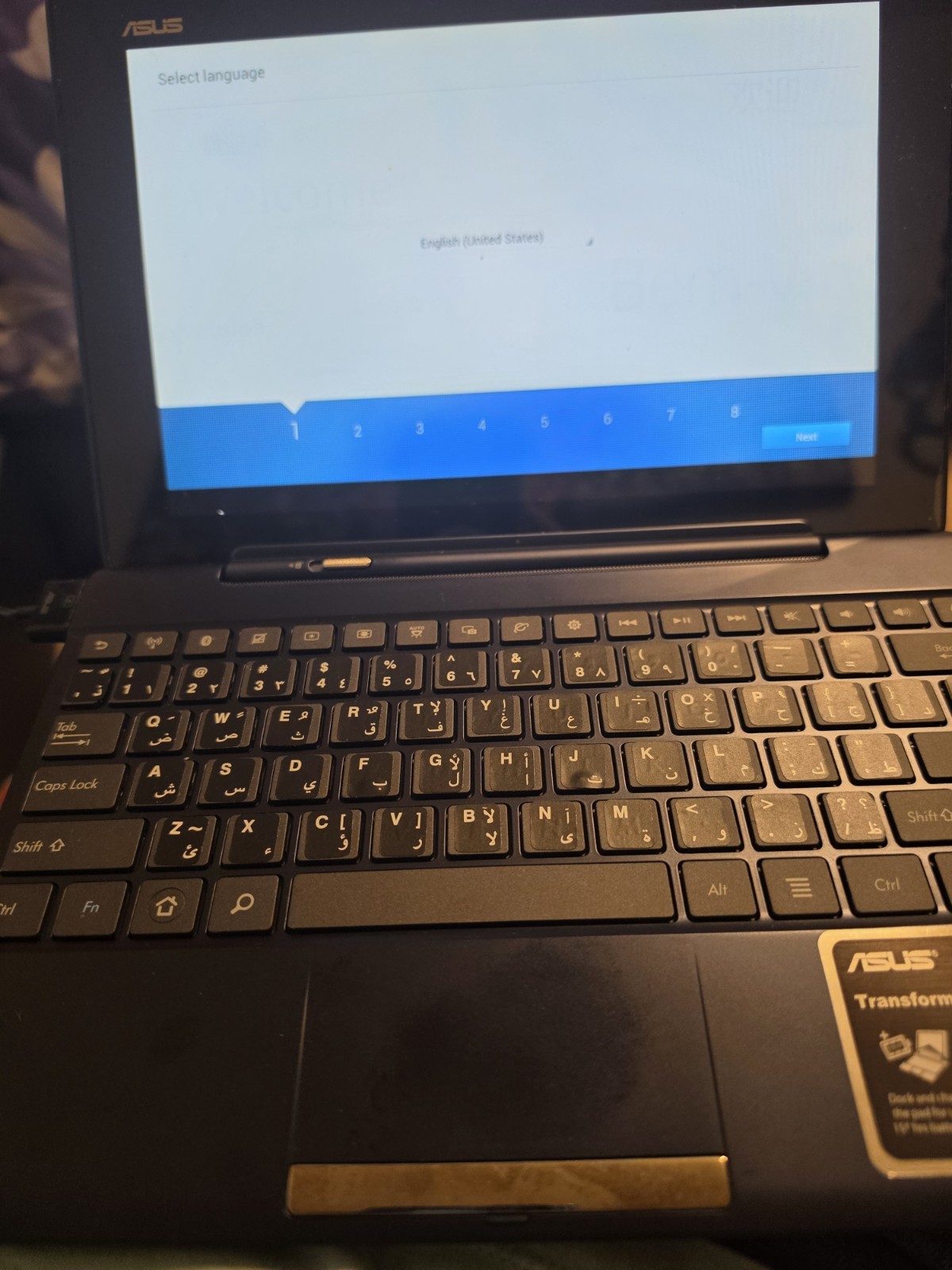 ASUS Transformer Pad TF300T 10.1" Android Tablet w/ Keyboard Dock - Working