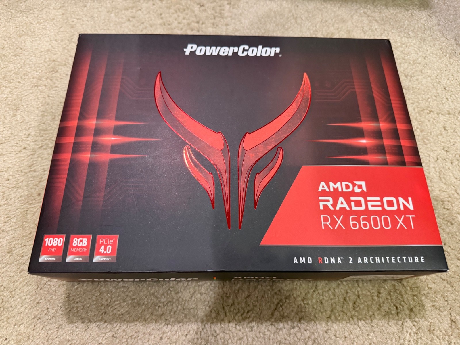powercolor red devil amd radeon rx 6600 xt