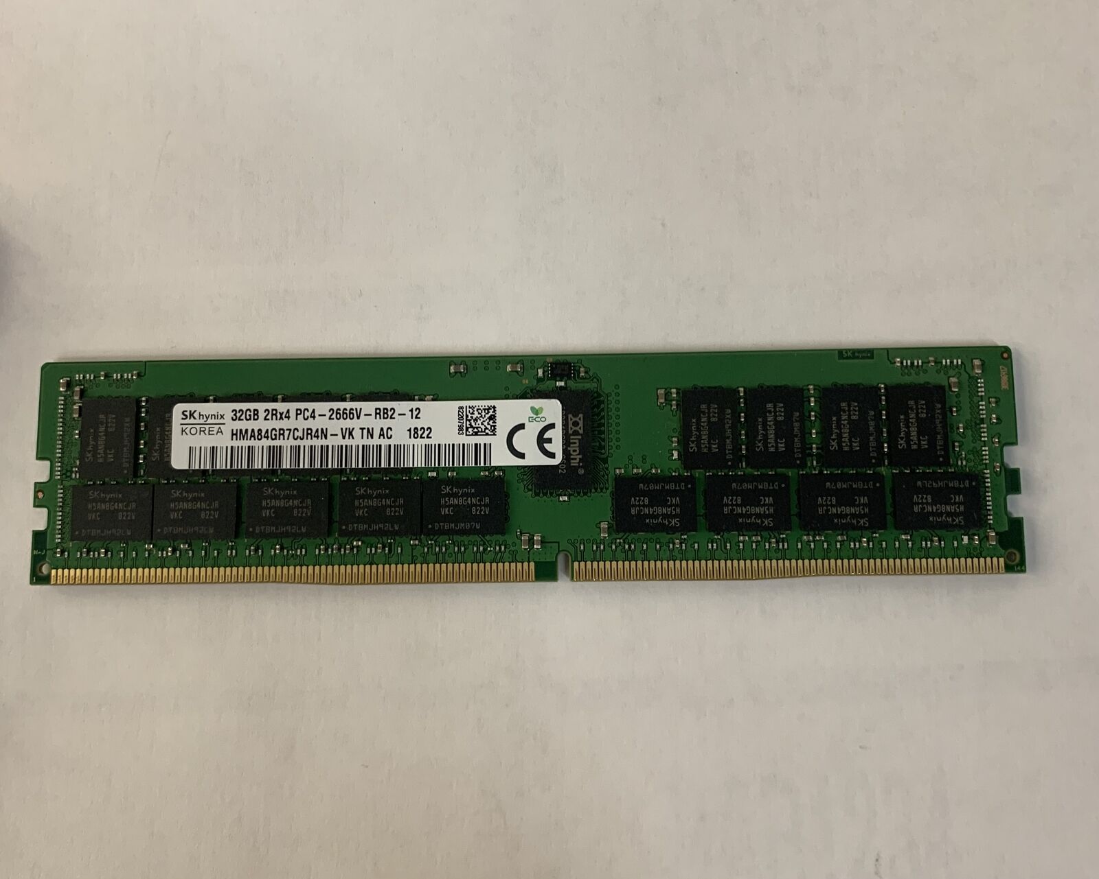 HYNIX HMA84GR7CJR4N-VK 32GB PC4-21300 DDR4-2666V 2Rx4 Dimm