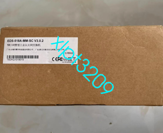 EDS-518A-MM-SC V3.0.2  MOXA switch Brand New  FedEx or DHL