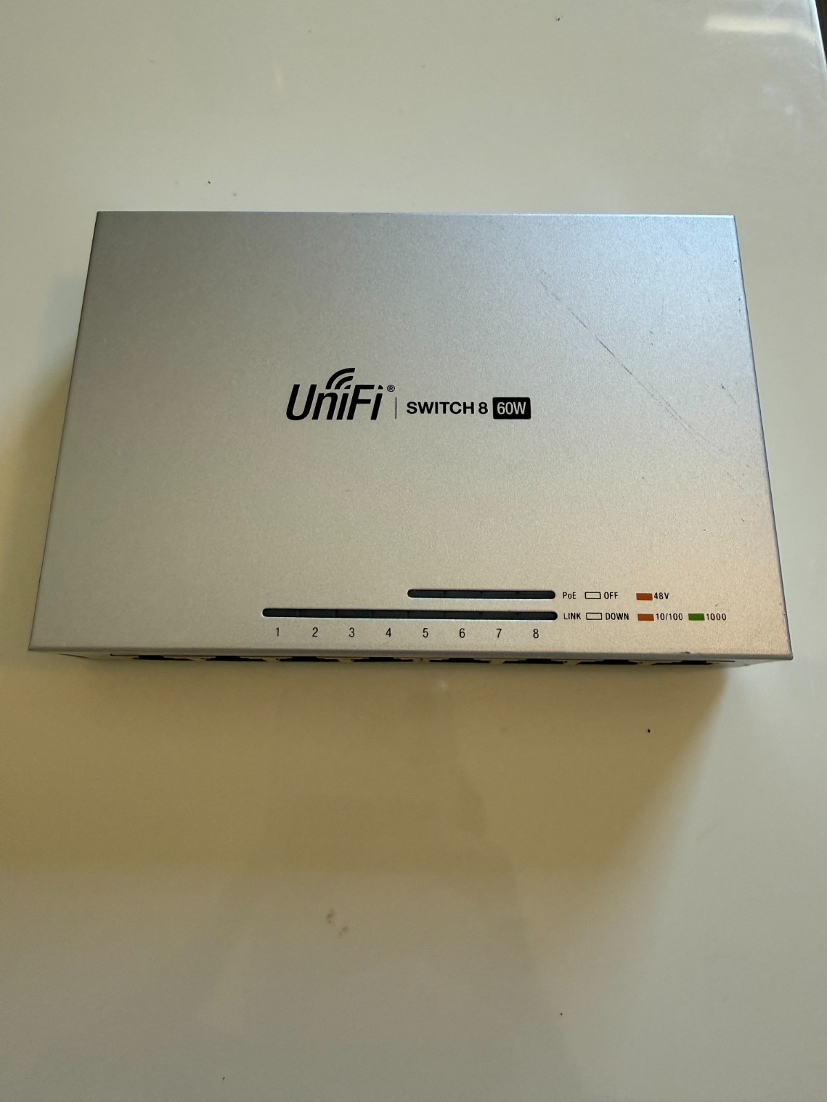 Ubiquiti Networks UniFi 8 Port Ethernet Switch - US-8-60W