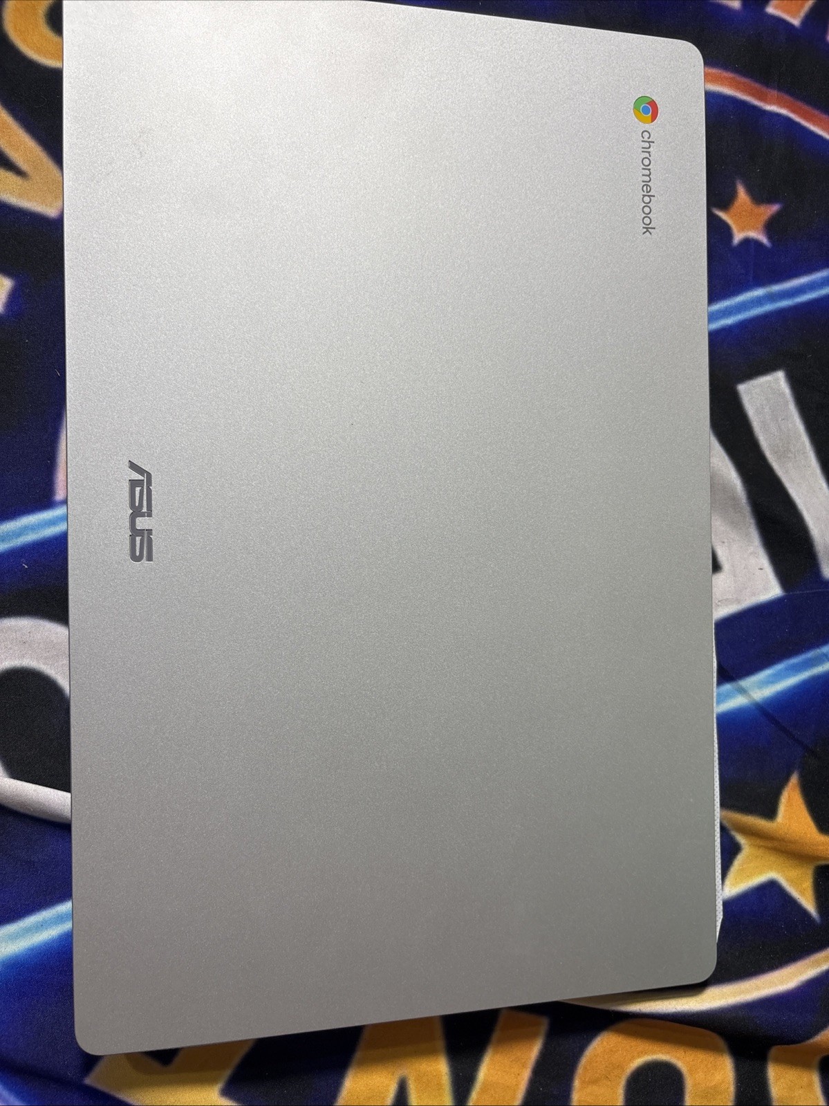 ASUS Chromebook 15.6in Intel Celeron Chrome OS Built-In Webcam Silver