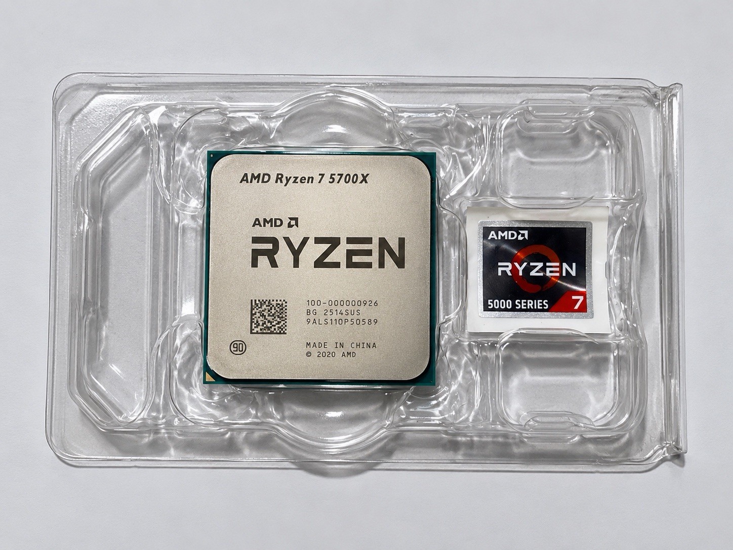 AMD Ryzen 7 5700X 8-Core 16-Thread AM4 Desktop Processor - Tested & Working