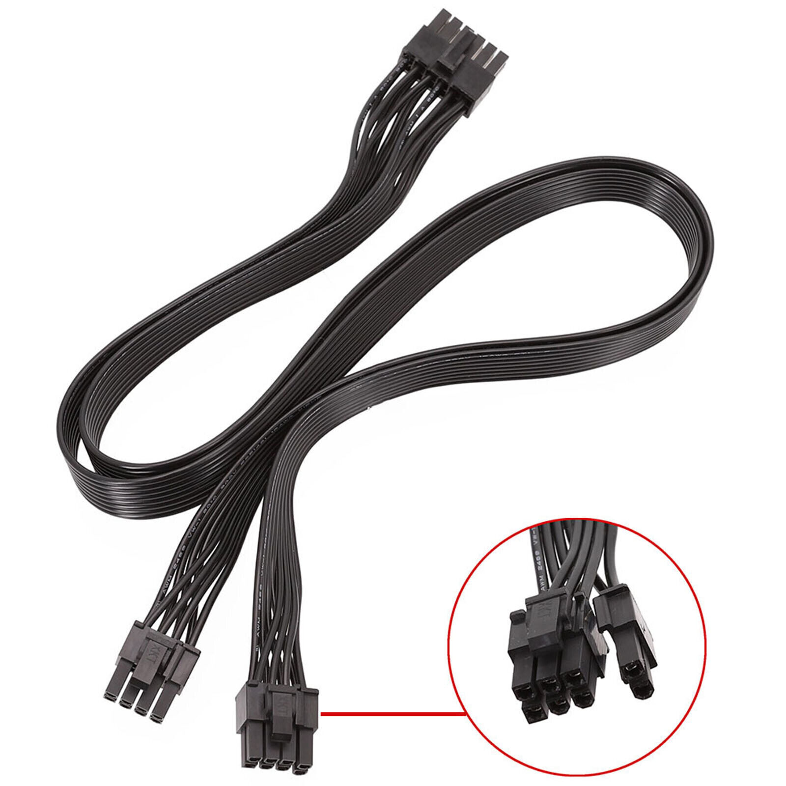 For Seasonic PSU P-860 P-1000 X-1050 Power 12Pin To Dual 8pin CPU Power Cable