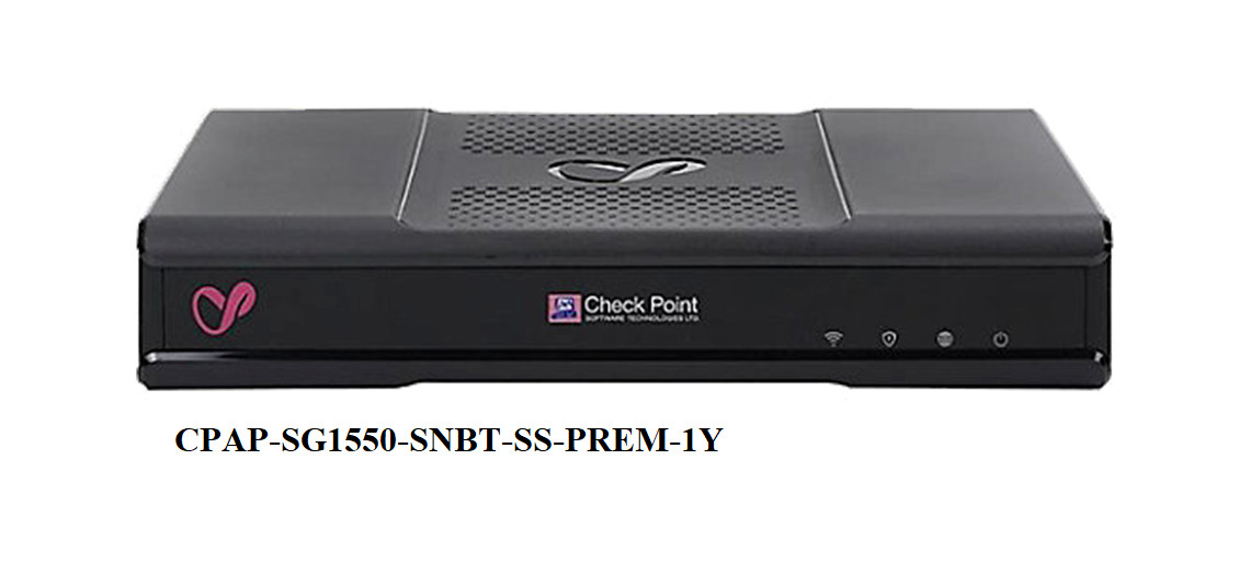 Check point SG1550 security switch + 1 year SNBT subscription Premium support
