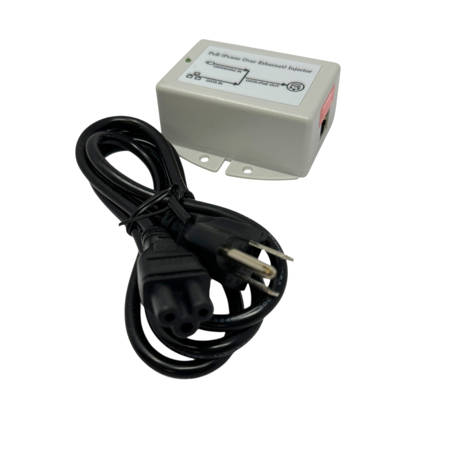 Tycon Power TP-POE-24G Gigabit Power Over Ethernet PoE Injector 24VDC 0.8A 19.2W