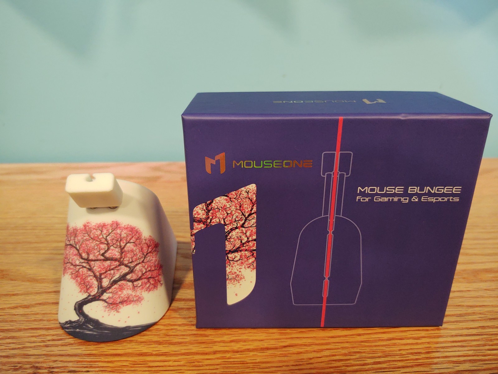 MouseOne Mouse Bungee Cherry Blossom For Gaming & Esports