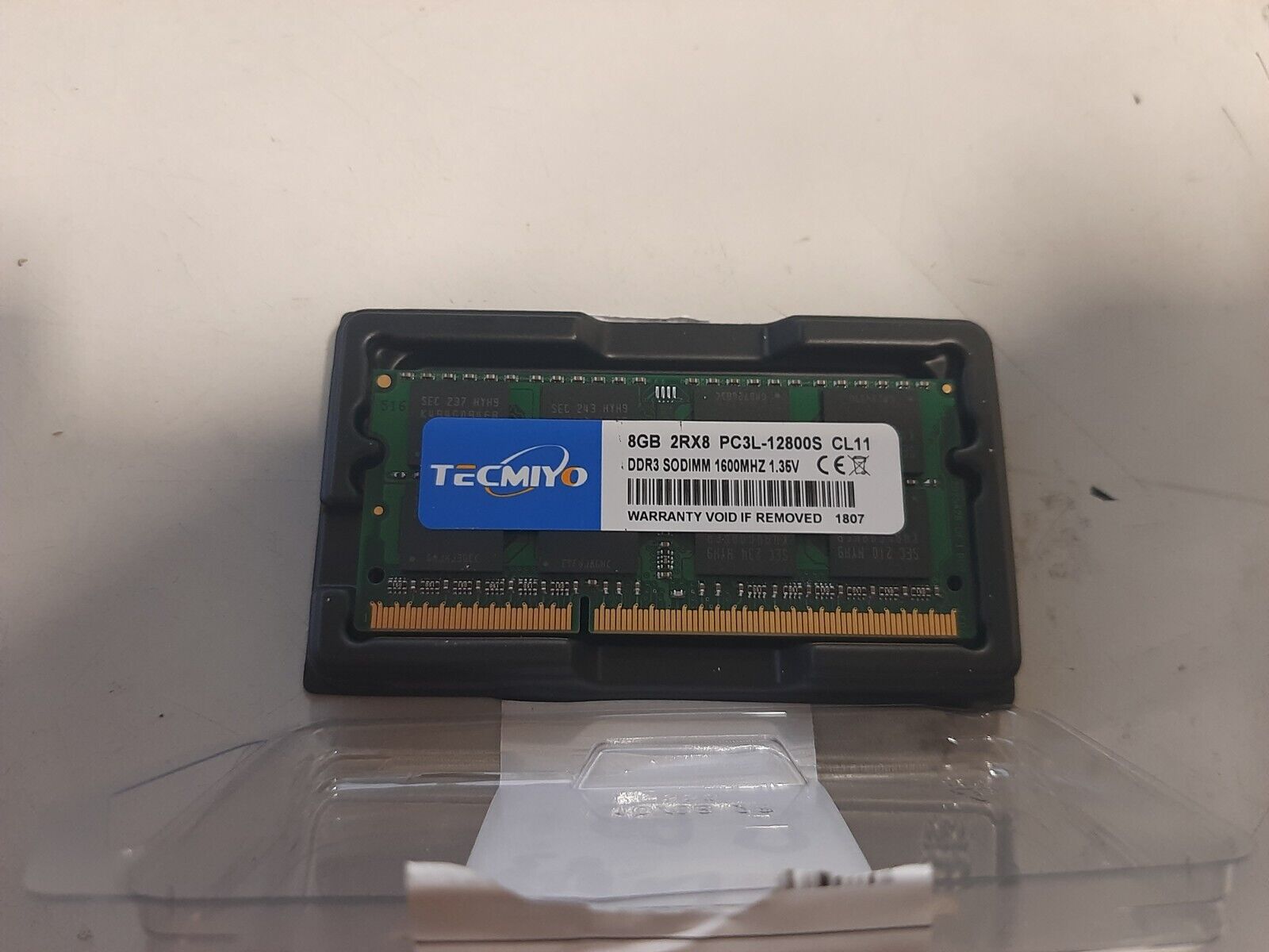 *6* TECMIYO 8GB DDR3 SoDimm Laptop RAM Brand New
