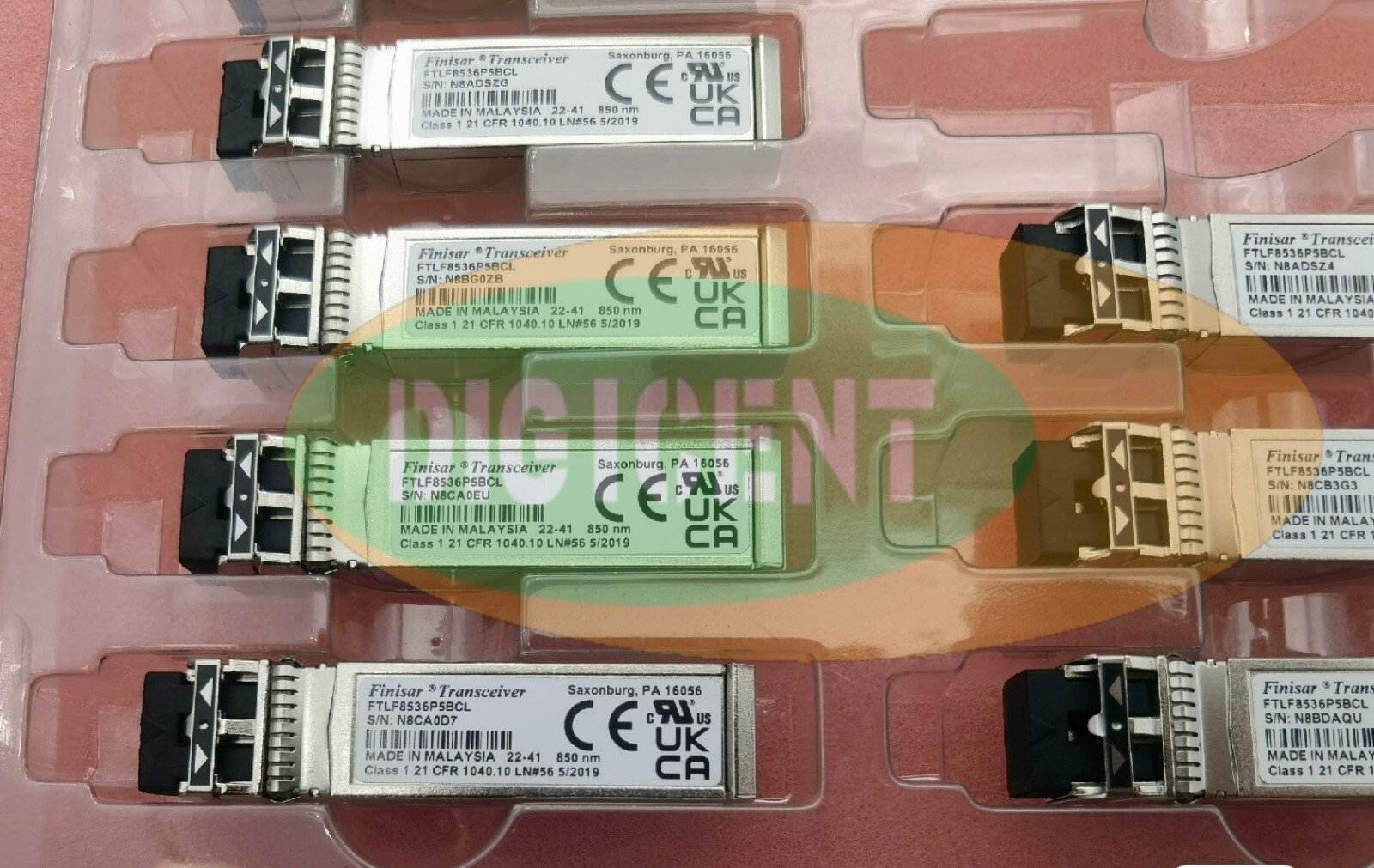 Finisar  FTLF8536P5BCL SFP28 25G 850nm MMF SFP28-25G-SR