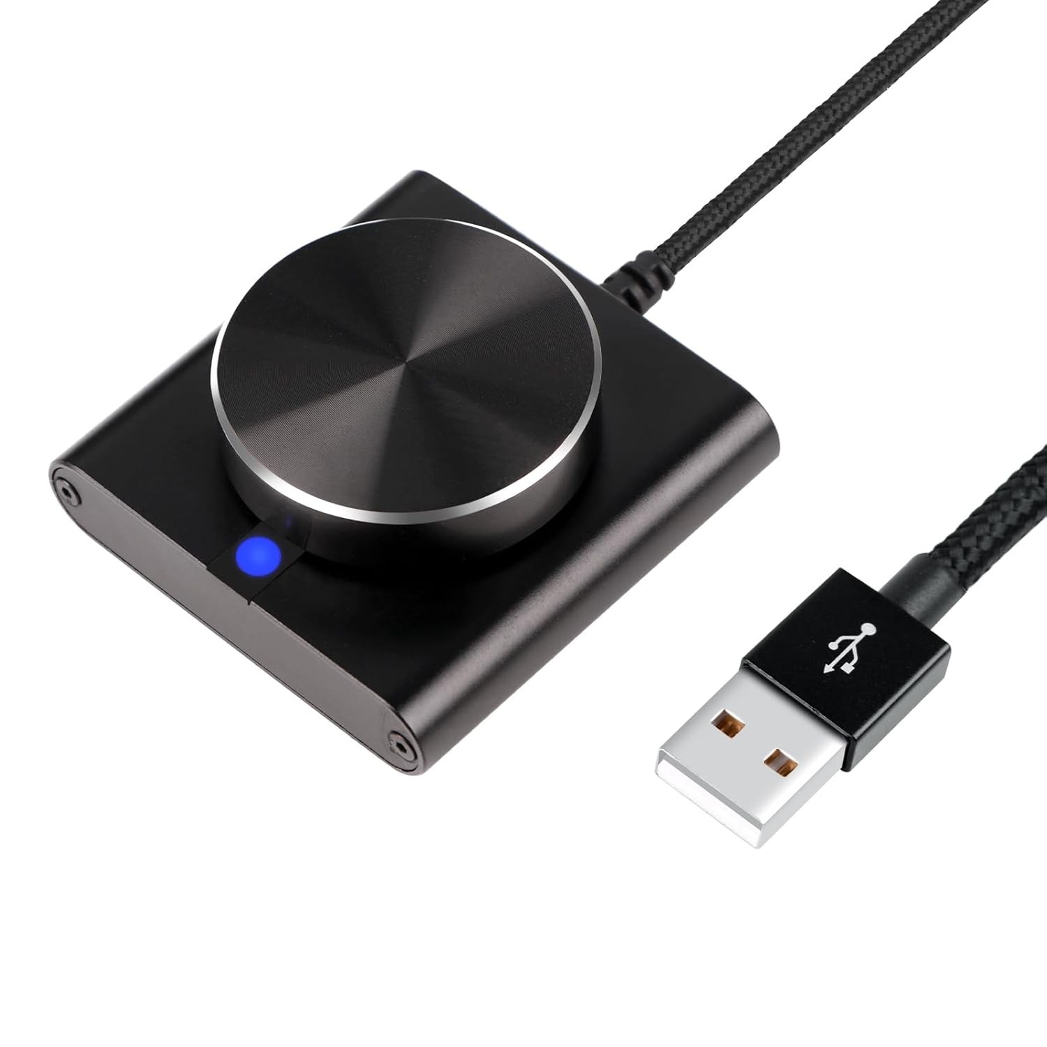 USB Volume Control Knob for PC - External Media Volume Adjustment Controller