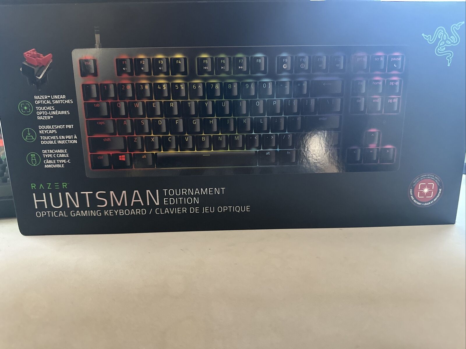 Razer Huntsman Tournament Edition TKL Gaming Keyboard