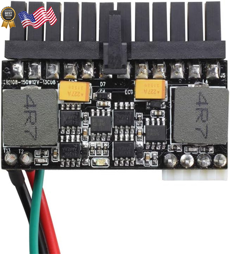 24pin DC ATX PSU 12V Input 150 watt Pico High Mini-ITX Power Supply with Adapter