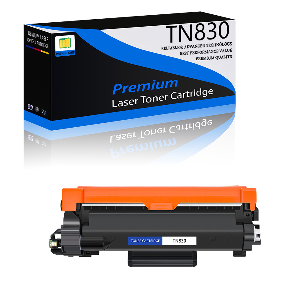 1-4pk TN830 TN830XL Toner with chip Fit For Brother MFC-L2820DW MFC-L2980DW Lot