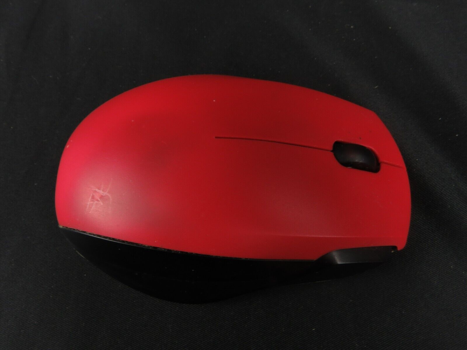 Insignia Wireless Optical Mouse NS-PWM3R - Black/Red, Tested