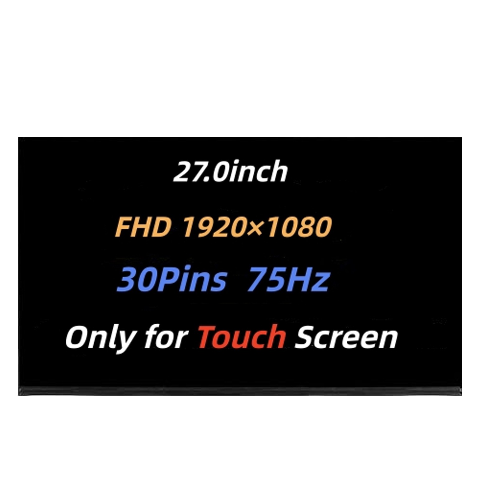 27in LM270WFA-SSB1 LM270WFA(SS)(B1) LCD Touch Screen Replacement FHD New