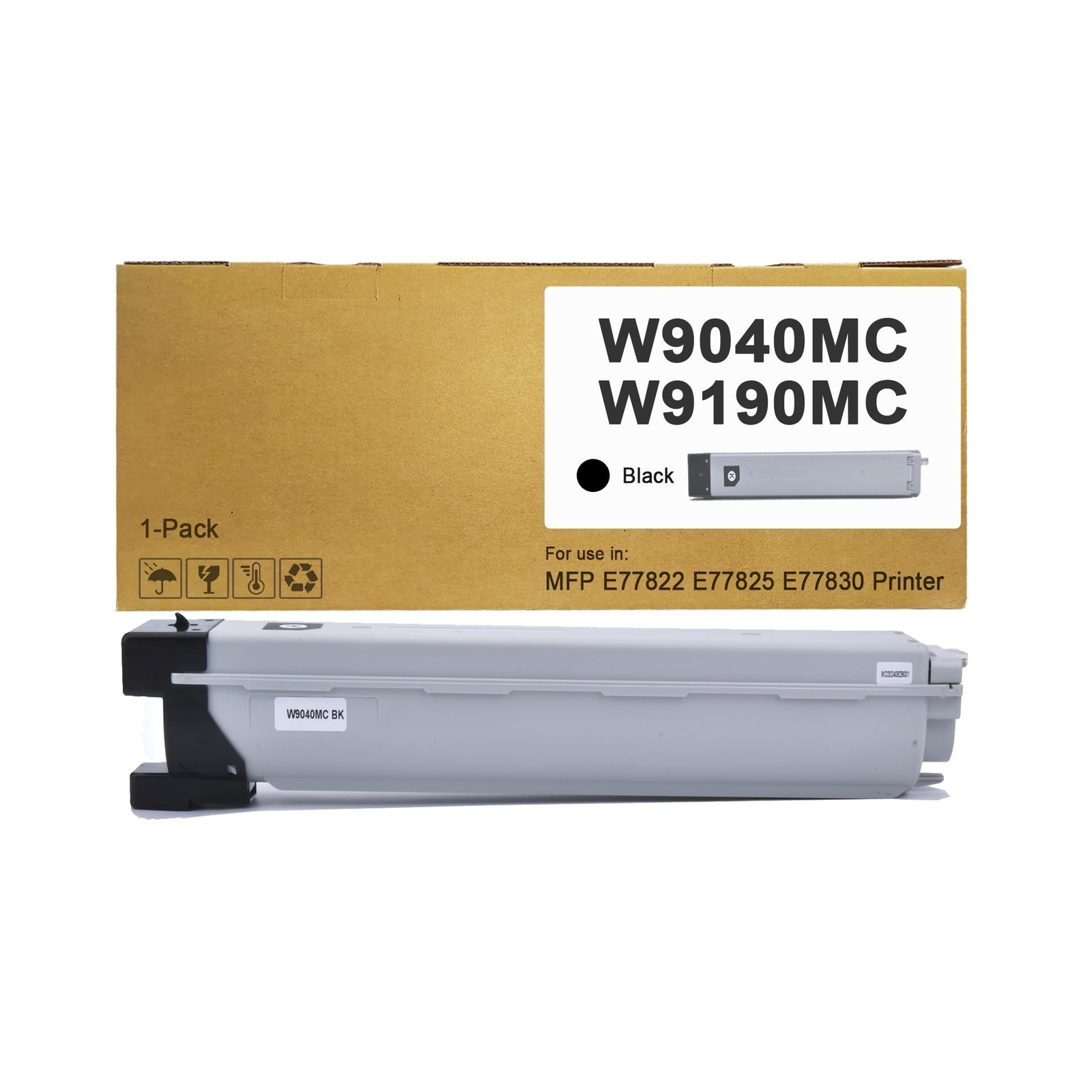 W9040MC W9190MC Black Toner Cartridge Compatible hpW9040mc W9190mc Toner Repl...