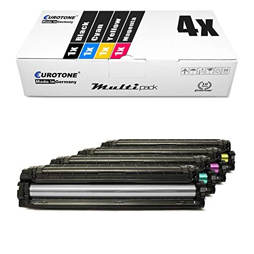 Eurotone 4x Toner Cartridge Compatible for Samsung CLT503+CLT503S Multicolor