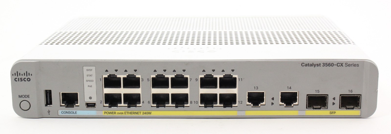 Cisco Systems WS-C3560CX-12PC-S V03 Gigabit Ethernet Switch; 6188910