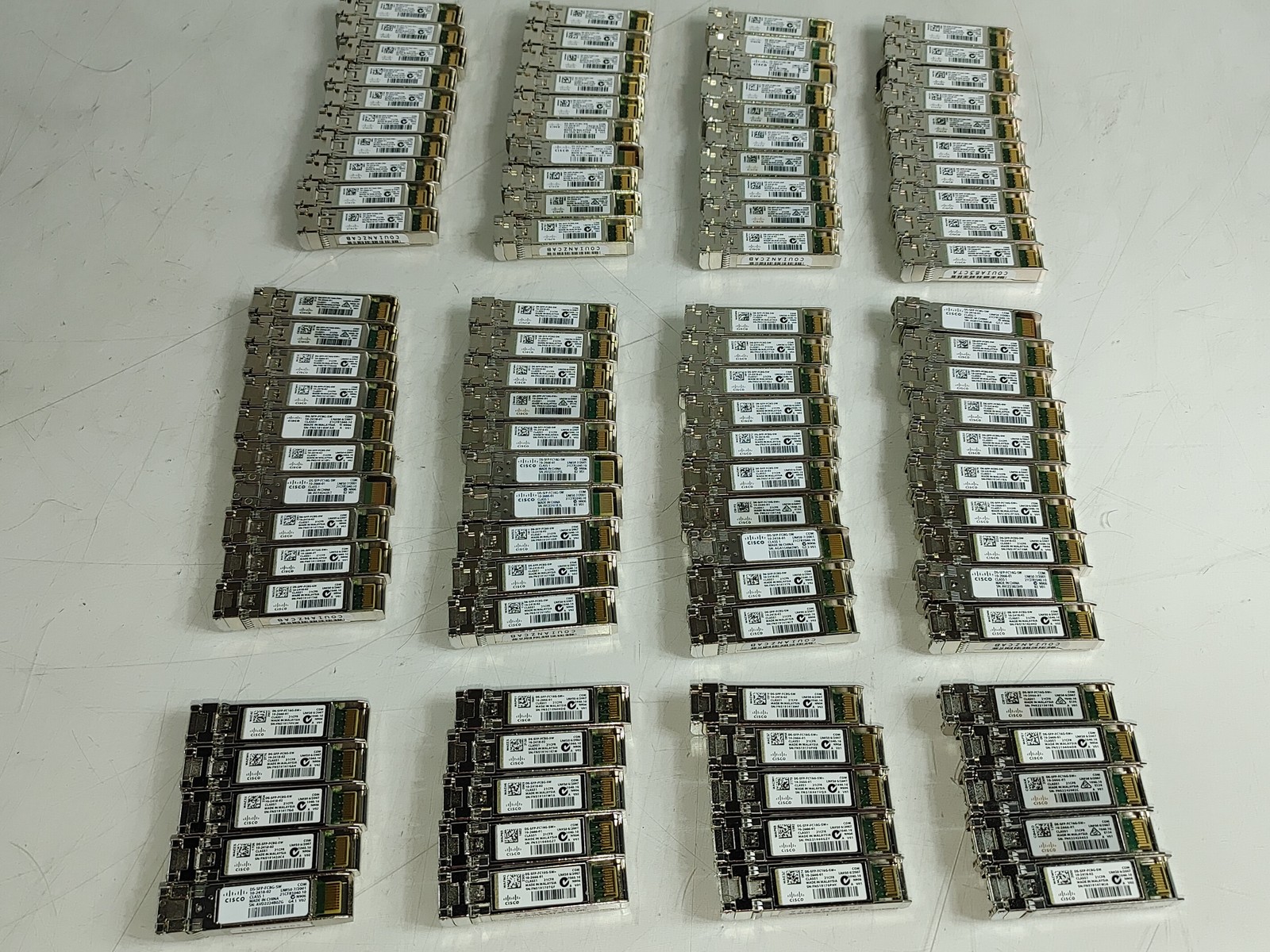 Mixed Brand Fiber Channel SFP Transceiver Modules Lot of 100 A5