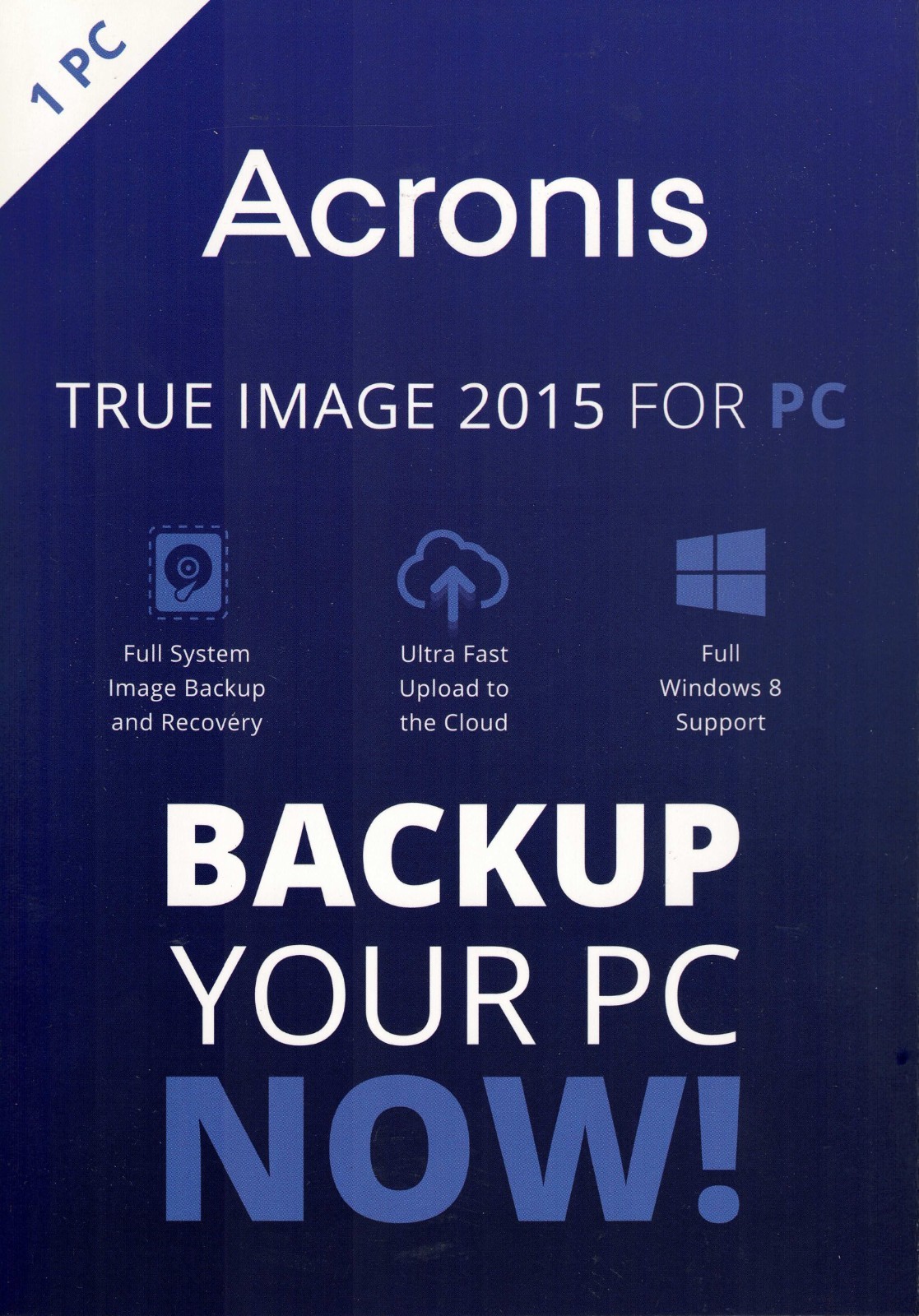 Acronis True Image 2015 | Physical CD & Key Retail Box | New Old Stock