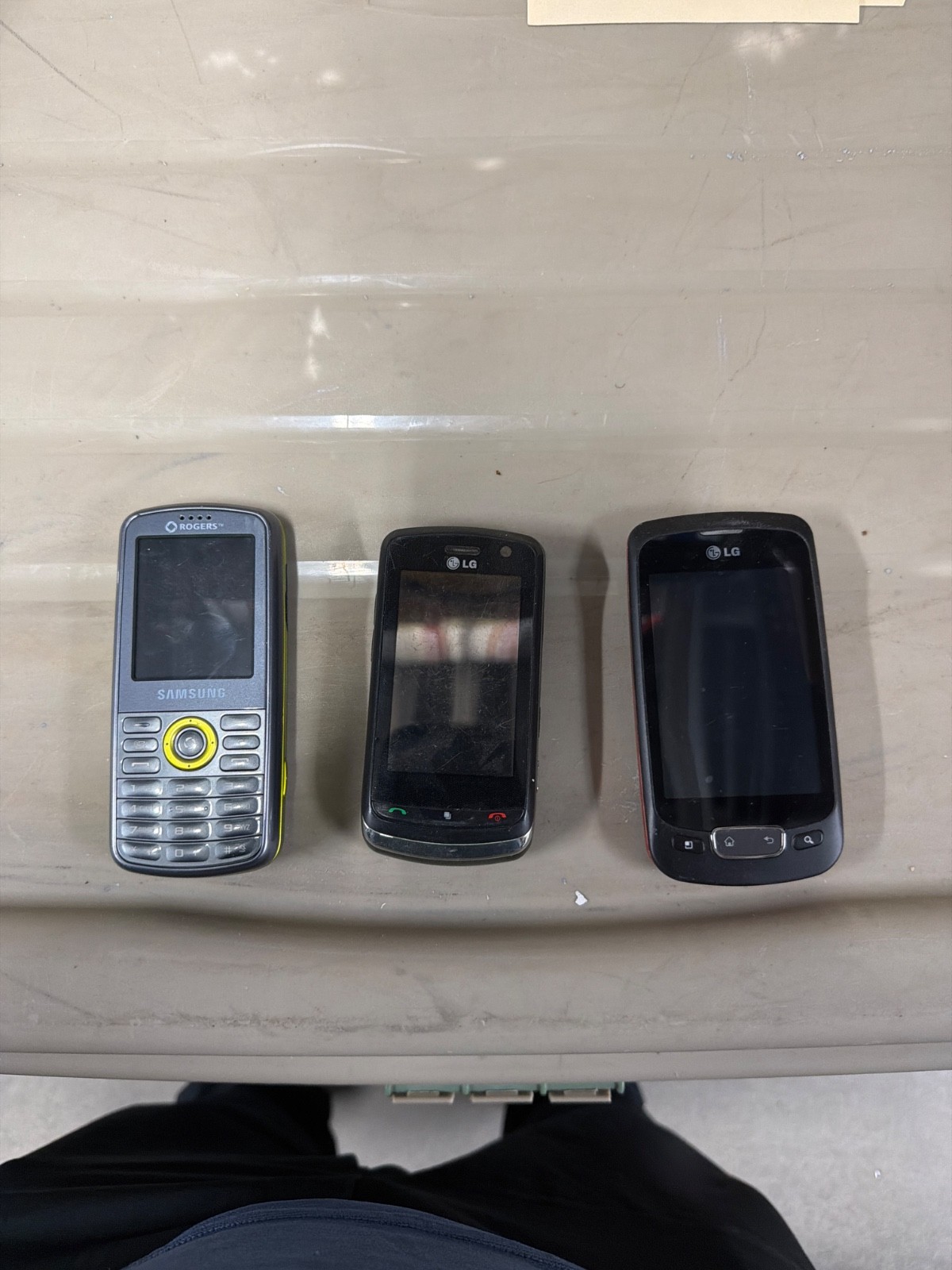 Android phone misc lot of 3 AS-IS