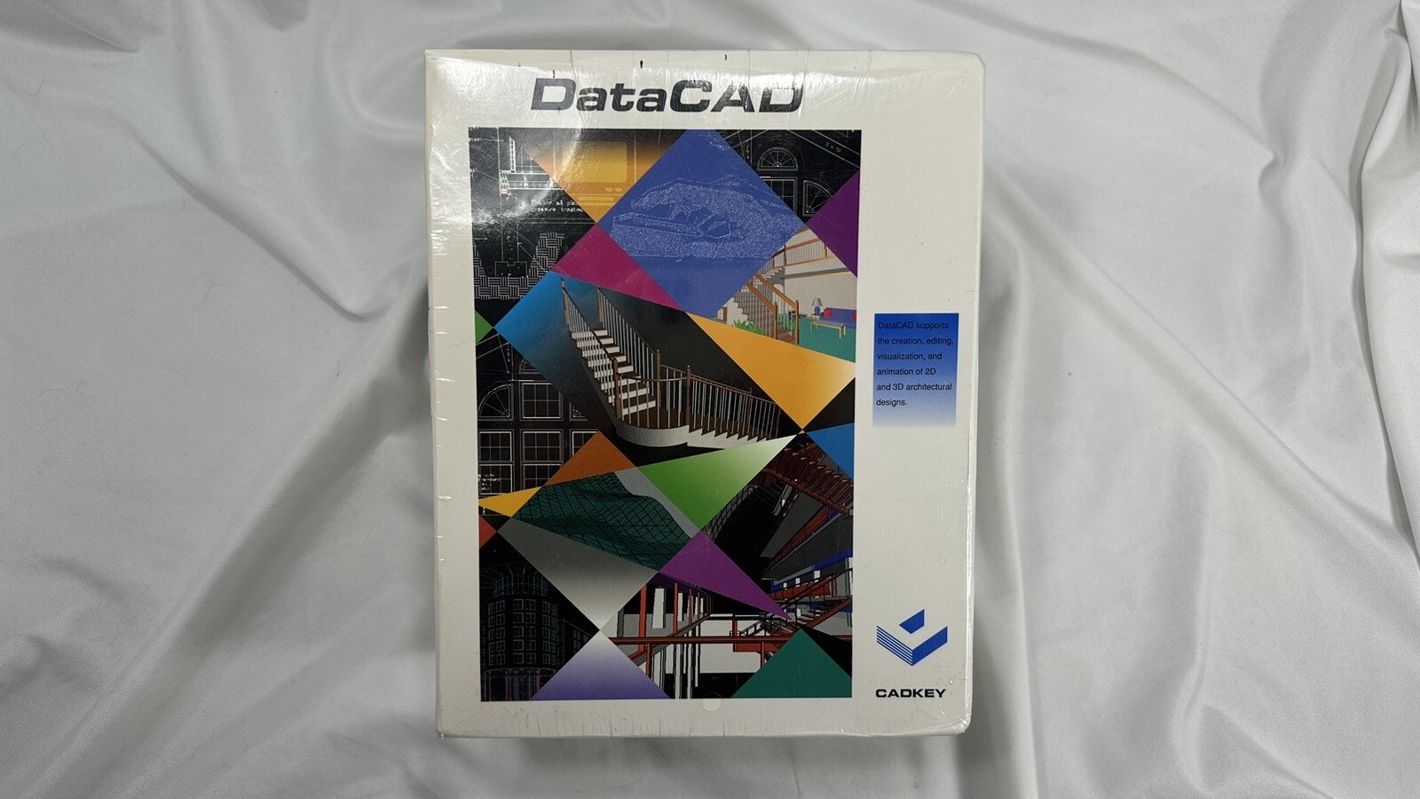 NEW OLD STOCK VINTAGE SOFTWARE - DATACAD (CADKEY) VERSION 5 - 1994 MS DOS/IBM