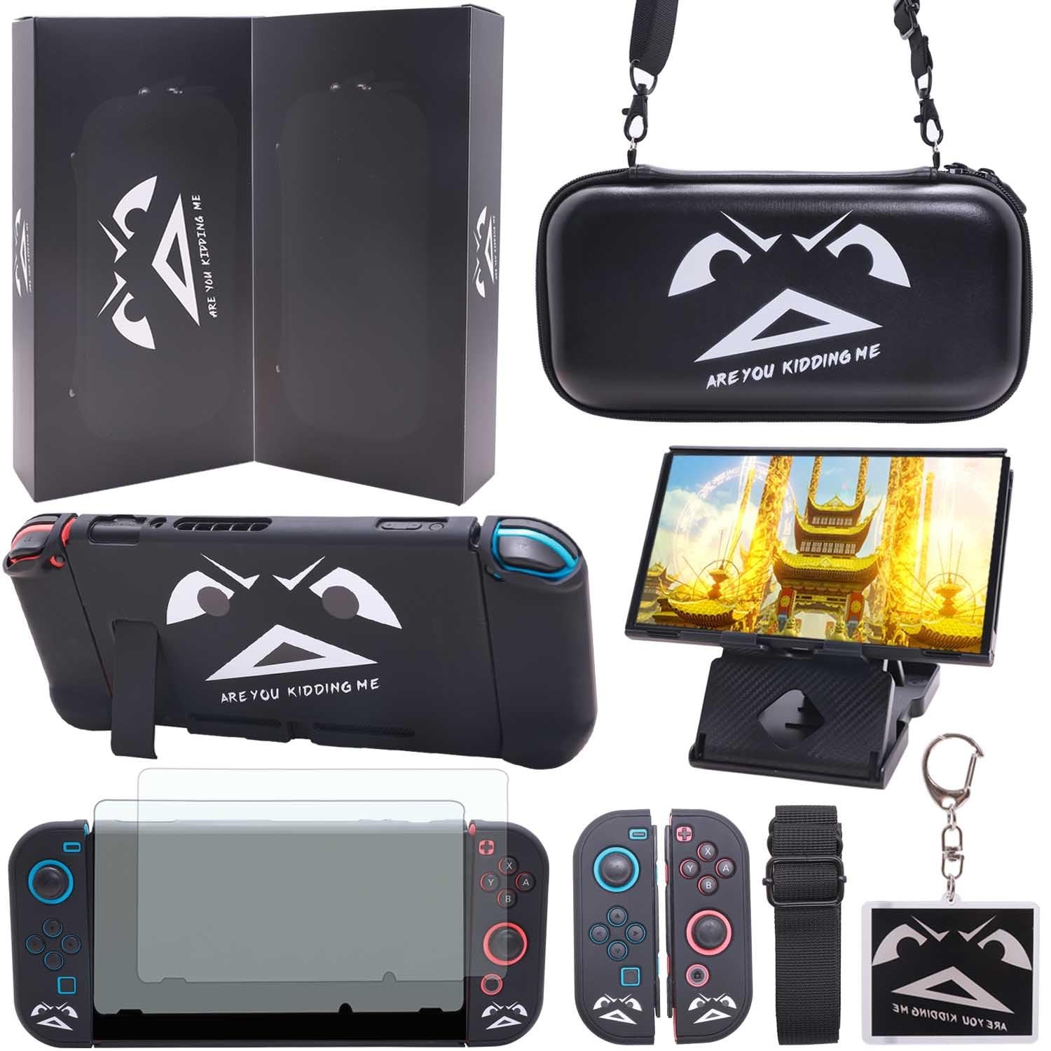 GUTIAL Accessories Bundle for Nintendo Switch  Cute Kawaii NS Accessories kit...