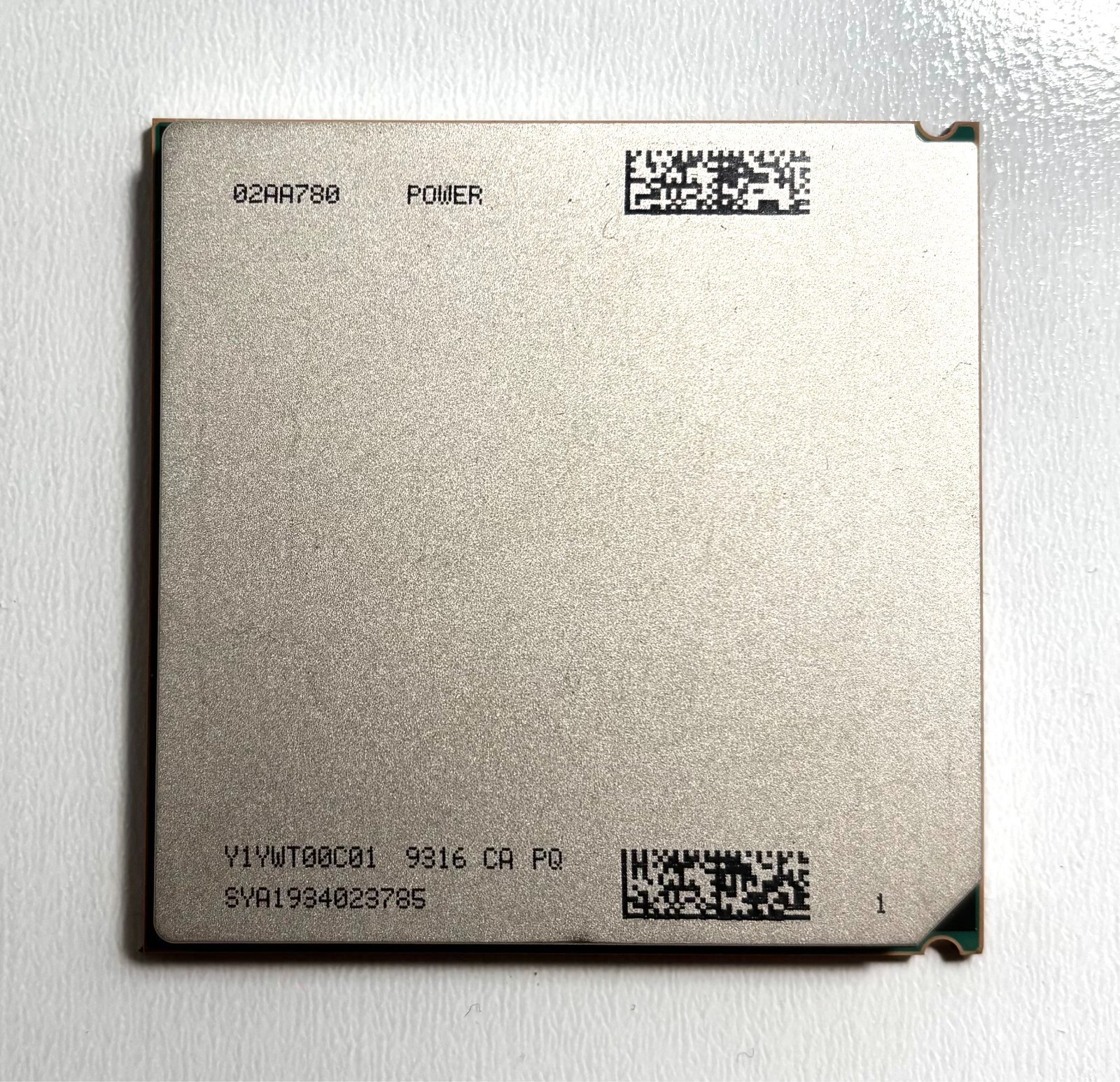 IBM 02AA780 Power9 Processor CPU