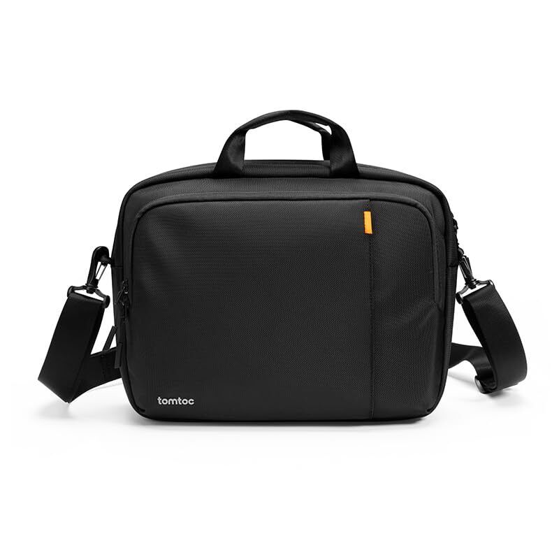 tomtoc Multi-functional Laptop Briefcase Business 14-inch, Black - Advanced 