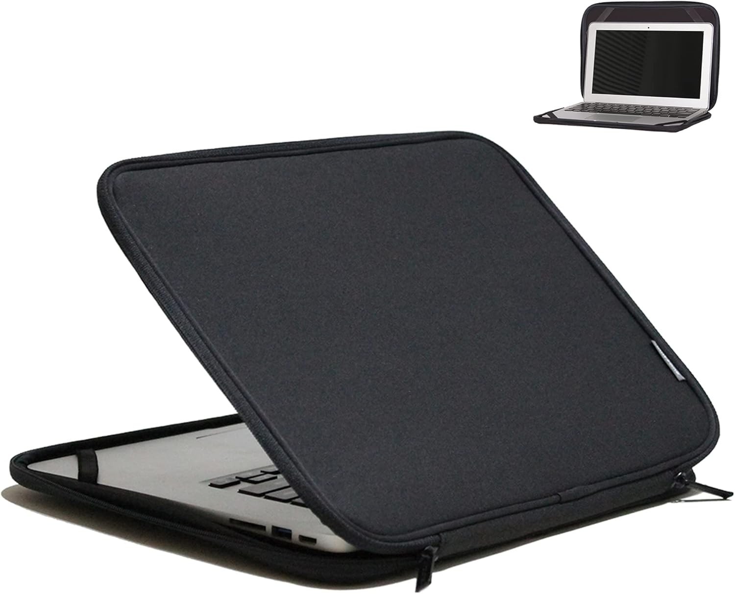 16 Inch Laptop Sleeve Foldable Slim Case Lightweight Bag for Notebook Computer