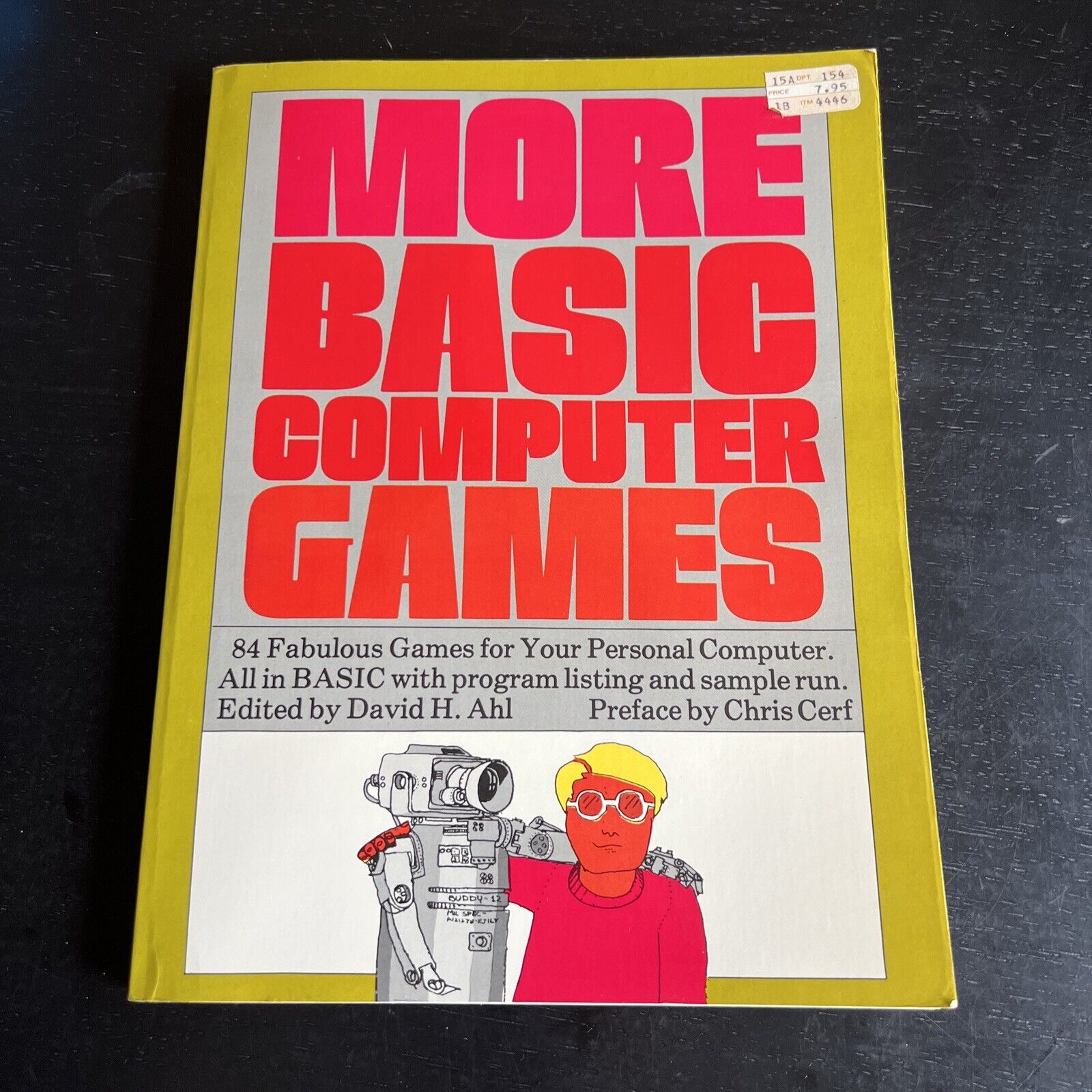 MORE BASIC COMPUTER GAMES BOOK 1979 Creative Computing Press David H Ahl