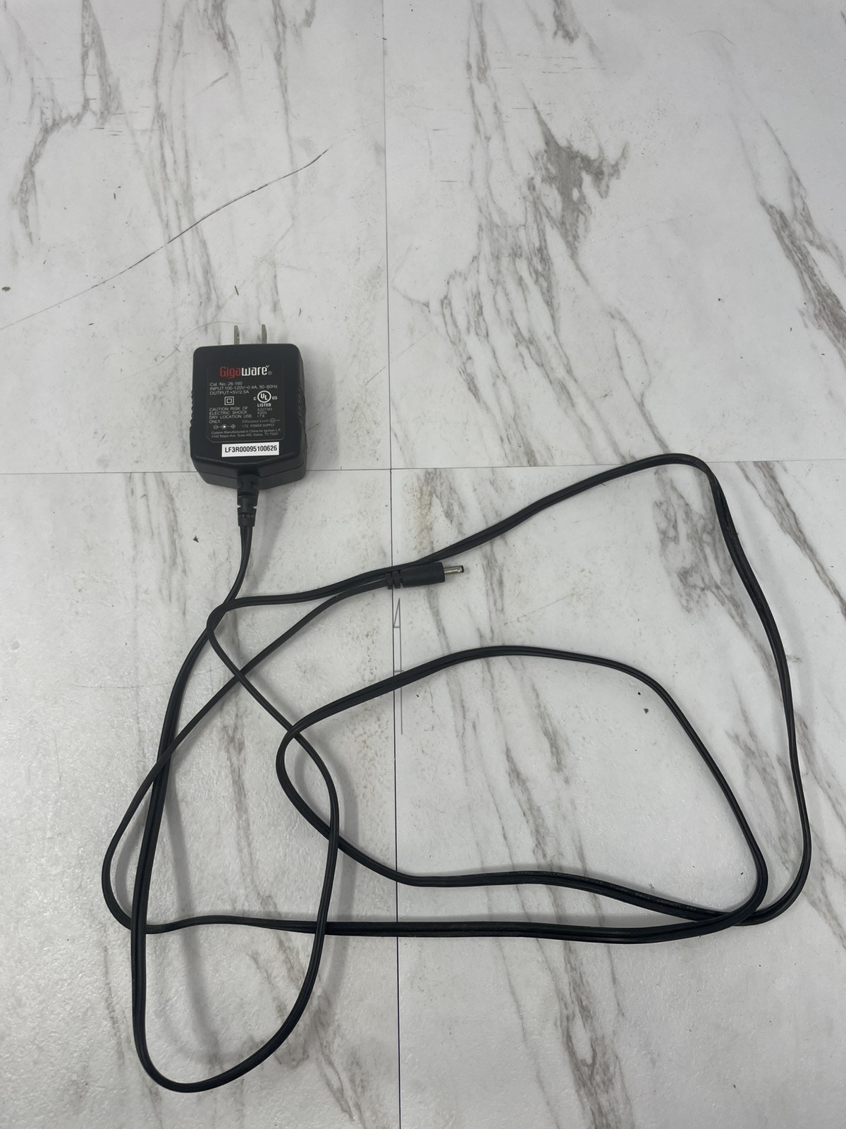 GIGAWARE Cat No 26-160 Output 5V 2.5A (Tested)