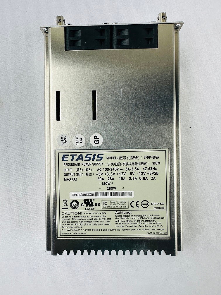 Etasis EFRP-302A Redundant Power Supply