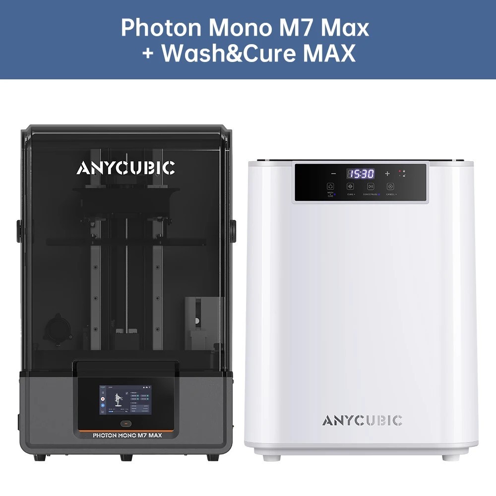 Photon Mono M7 LCD 3D Printer - 13.6-inch 7K Screen, 298x168x300mm, CE Certified